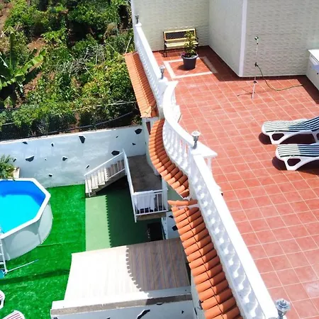 Maravillosa Casa Con Piscina, Vistas, Bbk, Parking * La Victoria de Acentejo